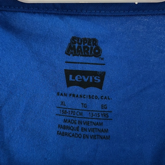 NWT Levis x Super Mario t-shirt size XL for teen boys - Picture 3 of 7
